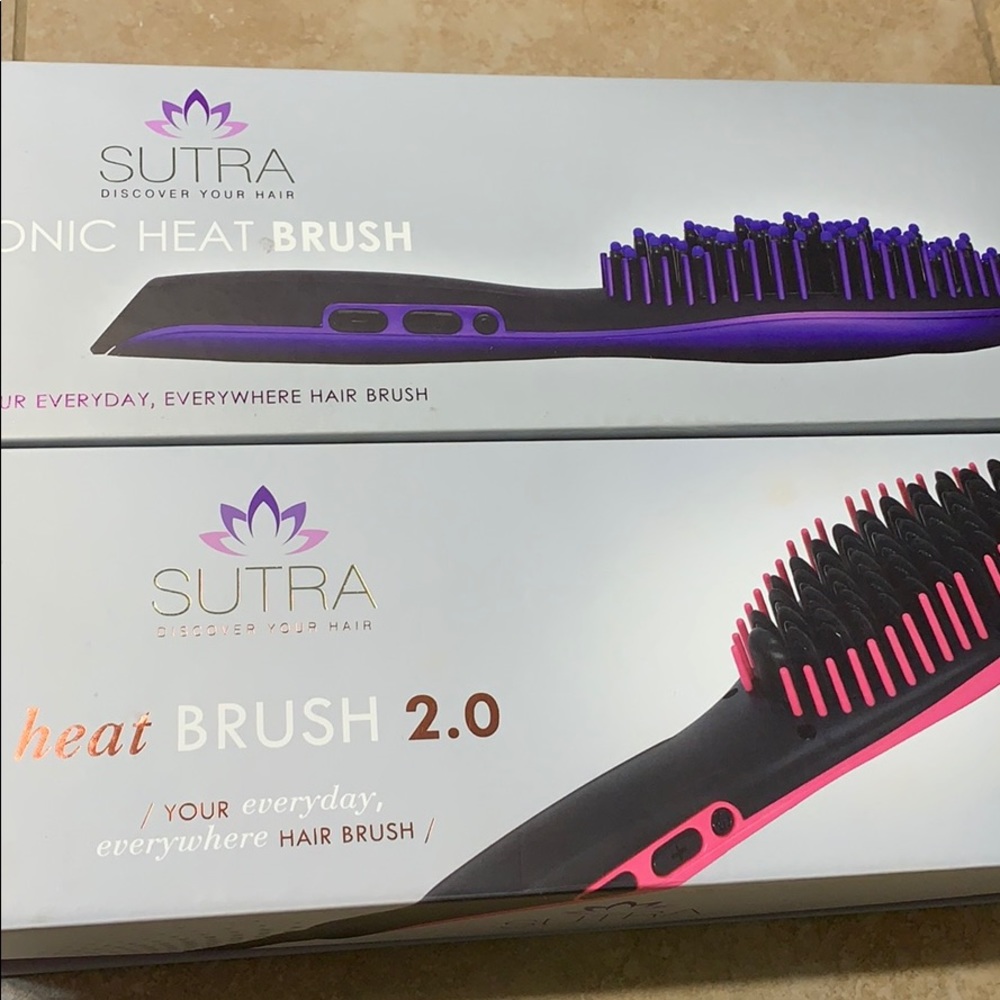 SUTRA ionic heat hair brush
